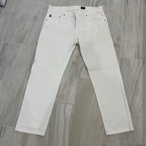AG Adriano Goldschmied Tellis Jeans Mens 36 x 29 White Modern Slim
